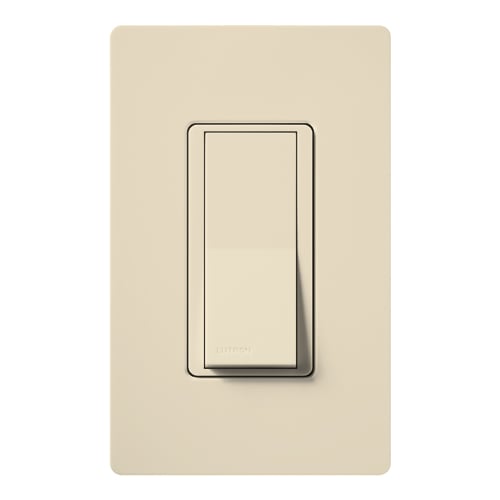 SC-1PS-ES Diva Satin Colors Designer Style Paddle Switch, 120/277 V AC, 15 A, 60 Hz, 1 Poles