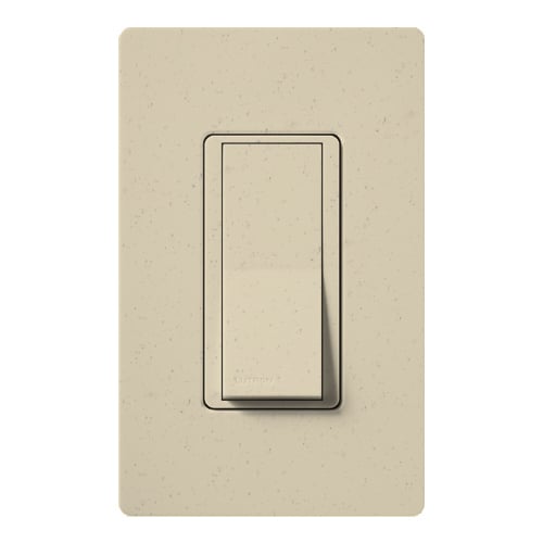 Claro Switch, Satin Finish, Single-pole, 277V/15A in stone