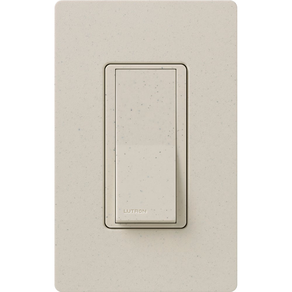 Claro Switch, Satin Finish, 3-way, 120V/15A in limestone