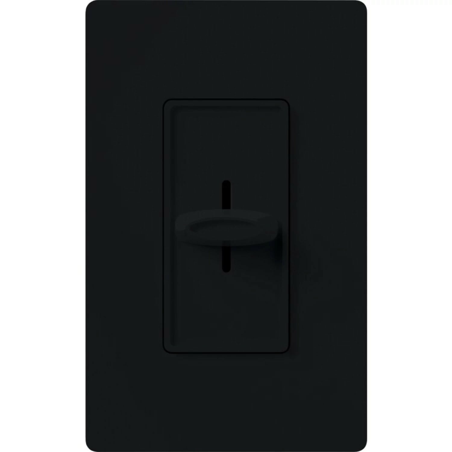 Skylark Fan-Speed Control, Single-pole, slide-to-off, fully variable fan control, 120V/5A in black