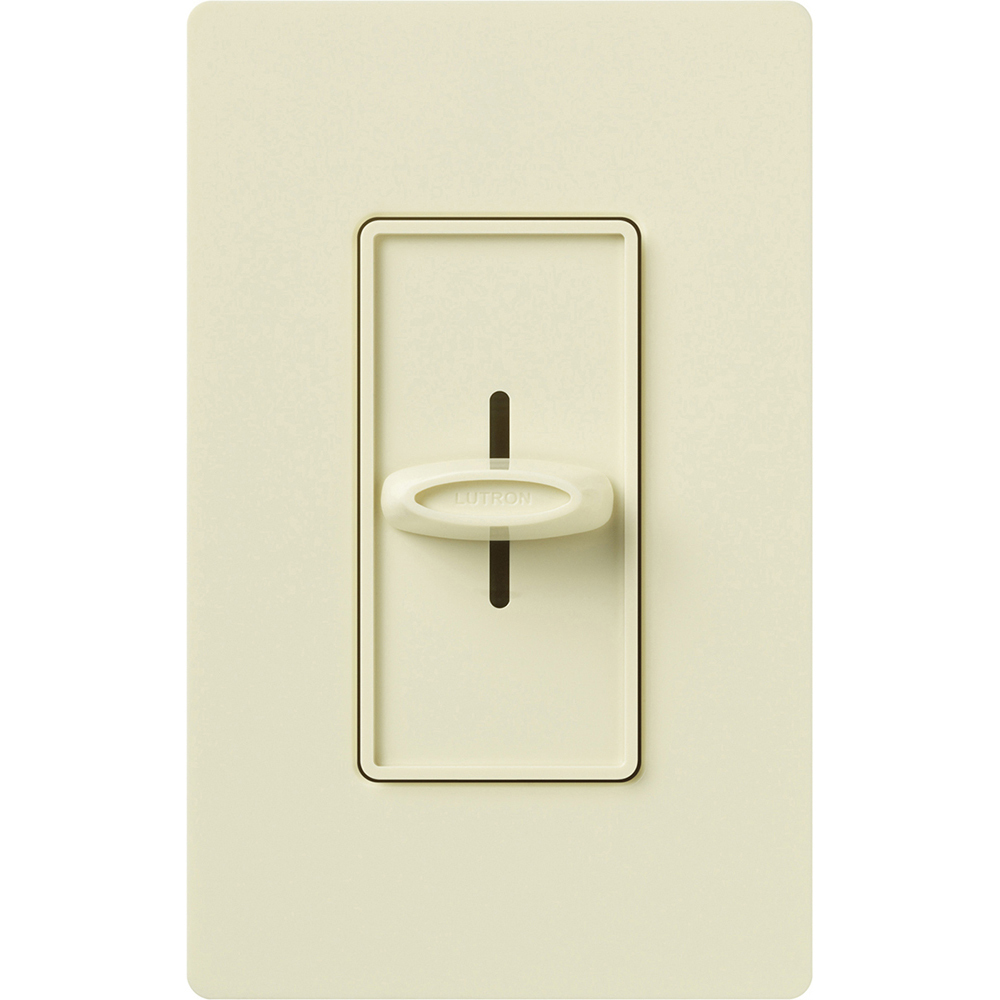Skylark Fan-Speed Control, Single-pole, quiet 3-speed, 120V/1.5A, clamshell packaging in almond