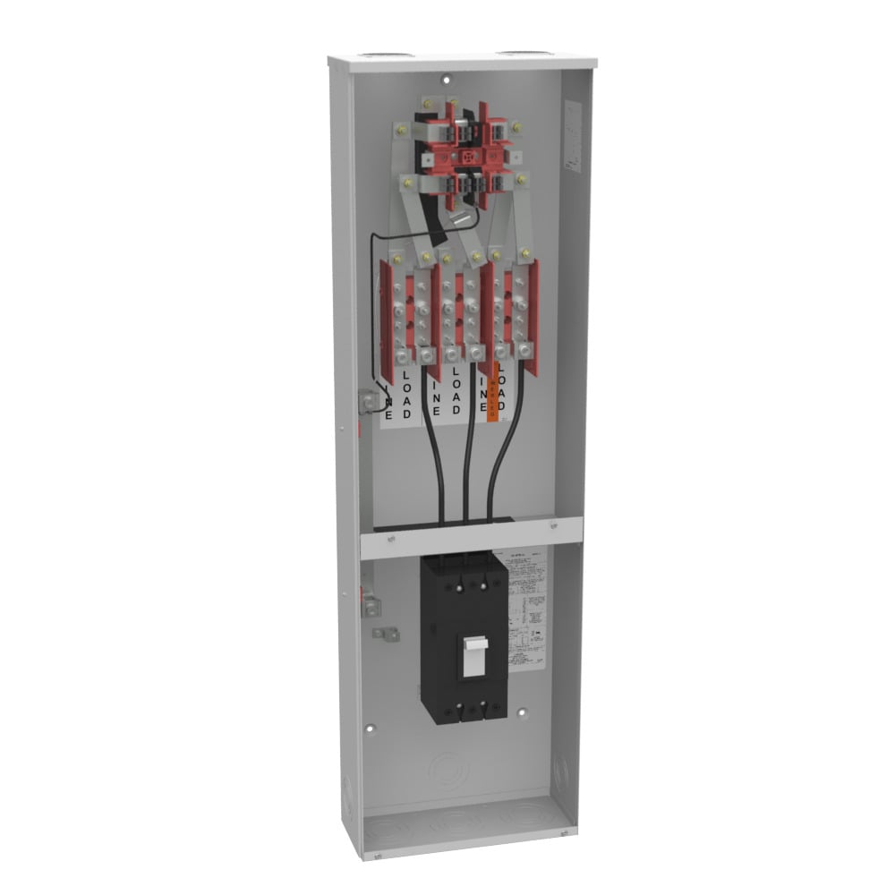 227MTB-48 7 Term, Ringed, Small Closing Plate, Link Bypass, 1-200 Amp, Main Breaker, 480V
