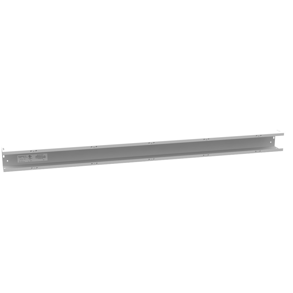 4x60x4 Screw Cover Wireway Type 1 UL Listed Steel No Knockouts ANSI 61 Gray