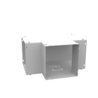 Wireway Tee Type 1 8x8 Screw Cover ANSI 61 Gray Steel