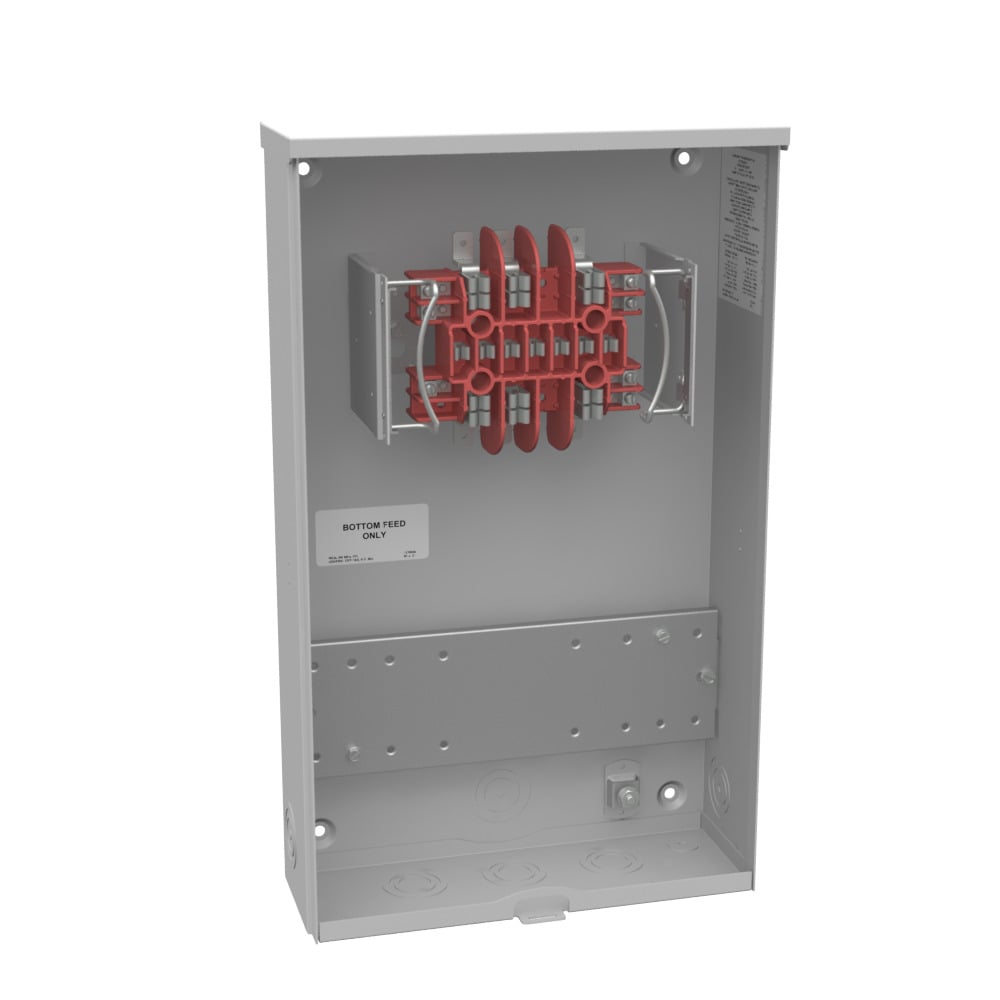 CE1313-CECHA Single Position Meter Socket, 20 Amp, 3 Phase, Ringless, No Bypass, 13 Term, OH, UG, 600V, Test Switch Provision