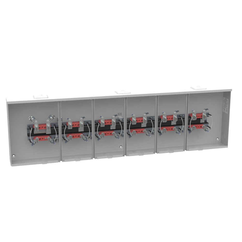 L576-XL-KK-CECHA 4 Term, Ringed, Small Closing Plate, Horn Bypass, 6 Position, Commonwealth Edison Chicago Housing Authority