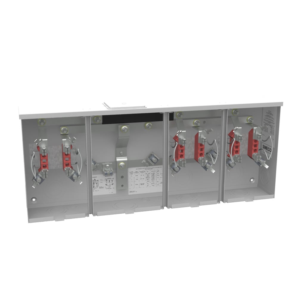 U1253-X-KK 4 Term, Ringless, Large Closing Plate, Horn Bypass, 3 Position
