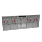 U1254-X-K3 4 Term, Ringless, Large Closing Plate, 4 Position, Single Connector, 4-600 kcmil