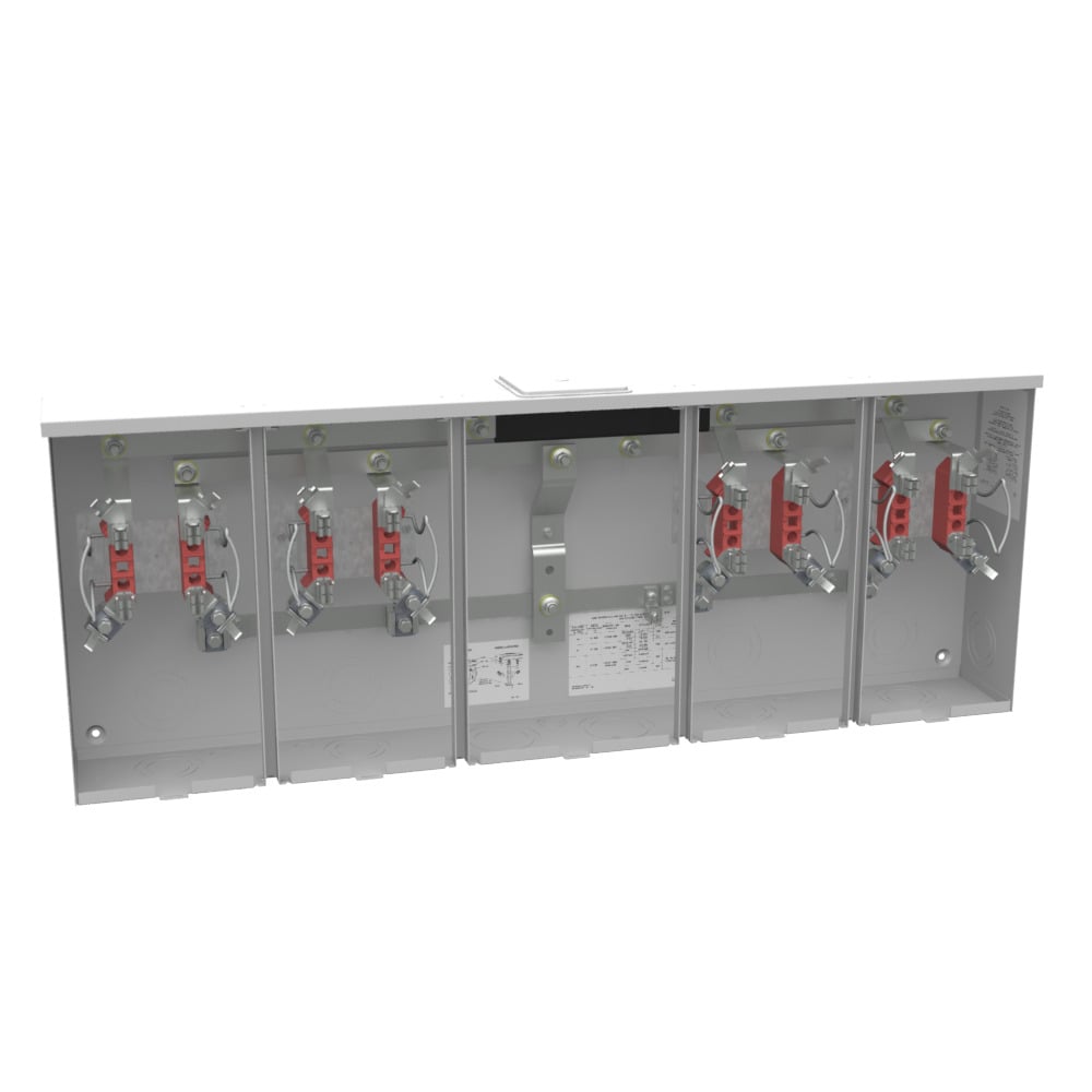 U1254-X-KK 4 Term, Ringless, Large Closing Plate, Horn Bypass, 4 Position