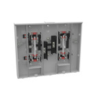 U2864-X 4 Term, Ringless, Large Closing Plate, 4 Position, 4-200 Amp, Main Breaker Provision, Double Connector, 4-600 kcmil
