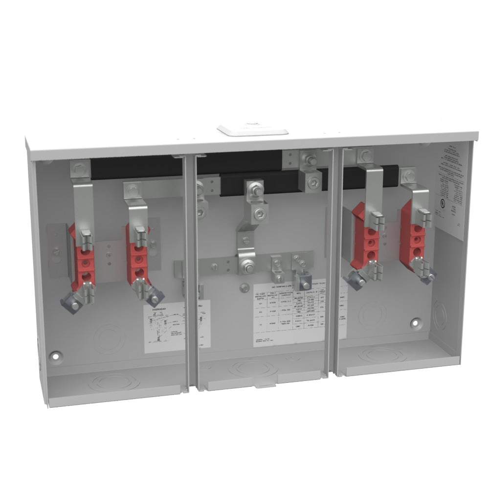 U3522-XL-K1 5 Term, Ringed, Small Closing Plate, 2 Position, Single Connector, 6-350 kcmil
