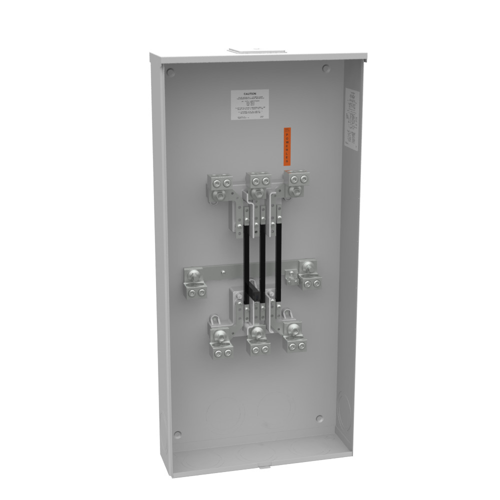 U4667-X-8512 7 Term, Bolt-in, Large Closing Plate, Link Bypass, 8-Double Connector, 4-500 kcmil