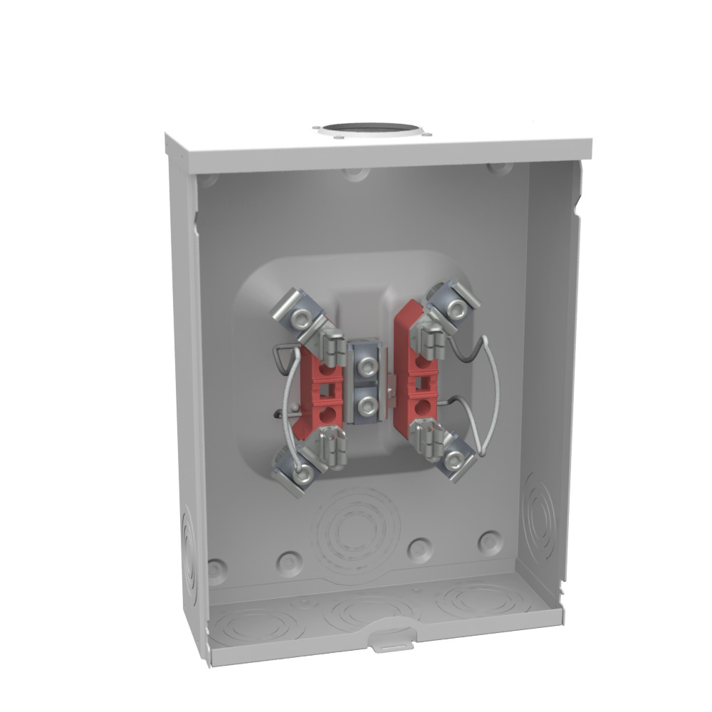 U7040-RL-TG 4 Term, Ringless, Small Hub Opening, Triplex Ground