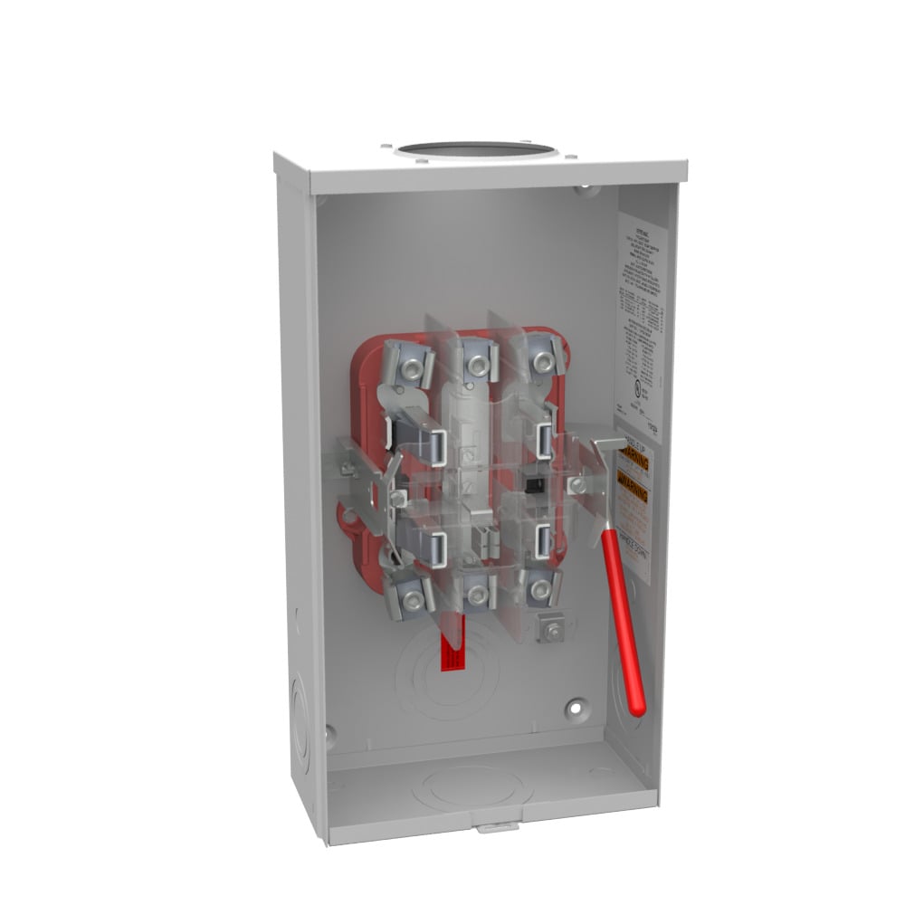 U9550-RL 5 Term, Ringless, Small Hub Opening, Lever Bypass