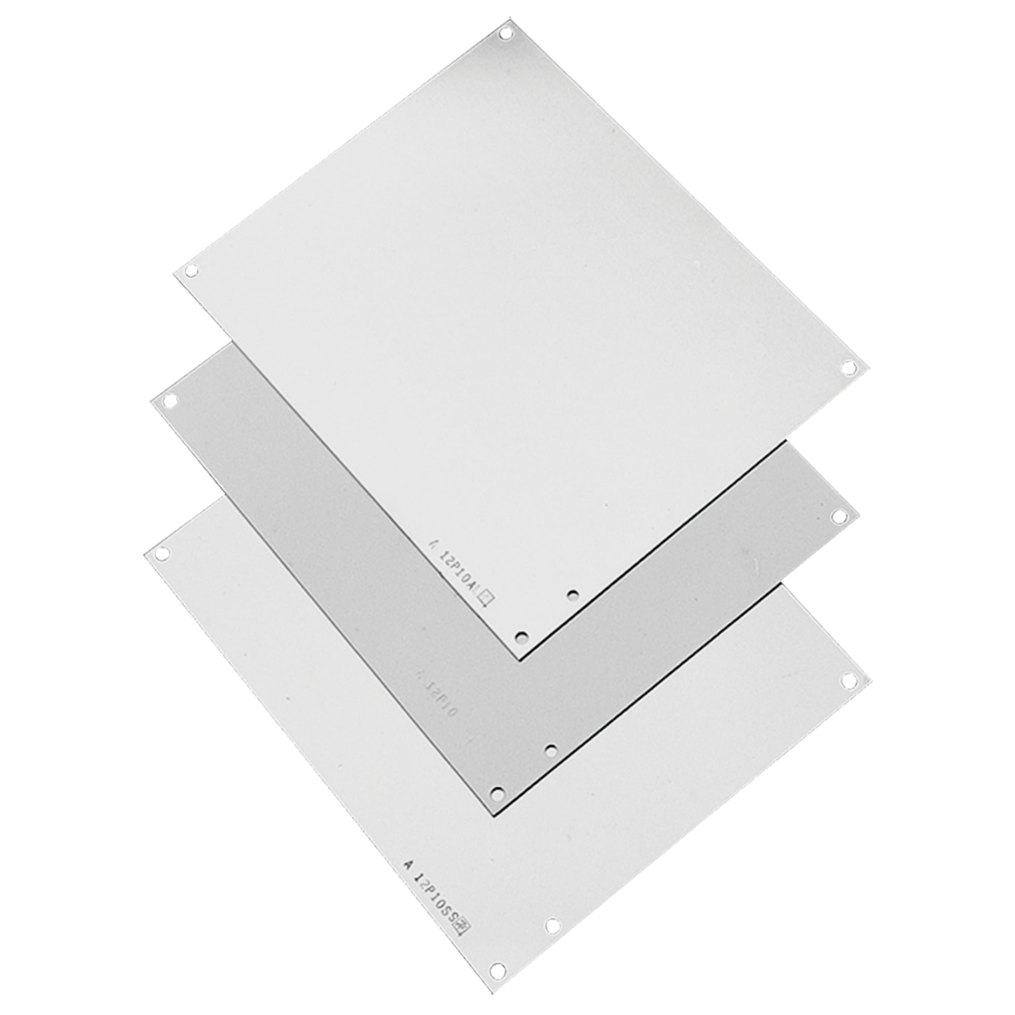 Panel for Junction Box, fits 16x14 Box, Anodized, Aluminum
