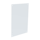 Panel for Medium Enclosure Type 1, fits 24x20, White, Steel