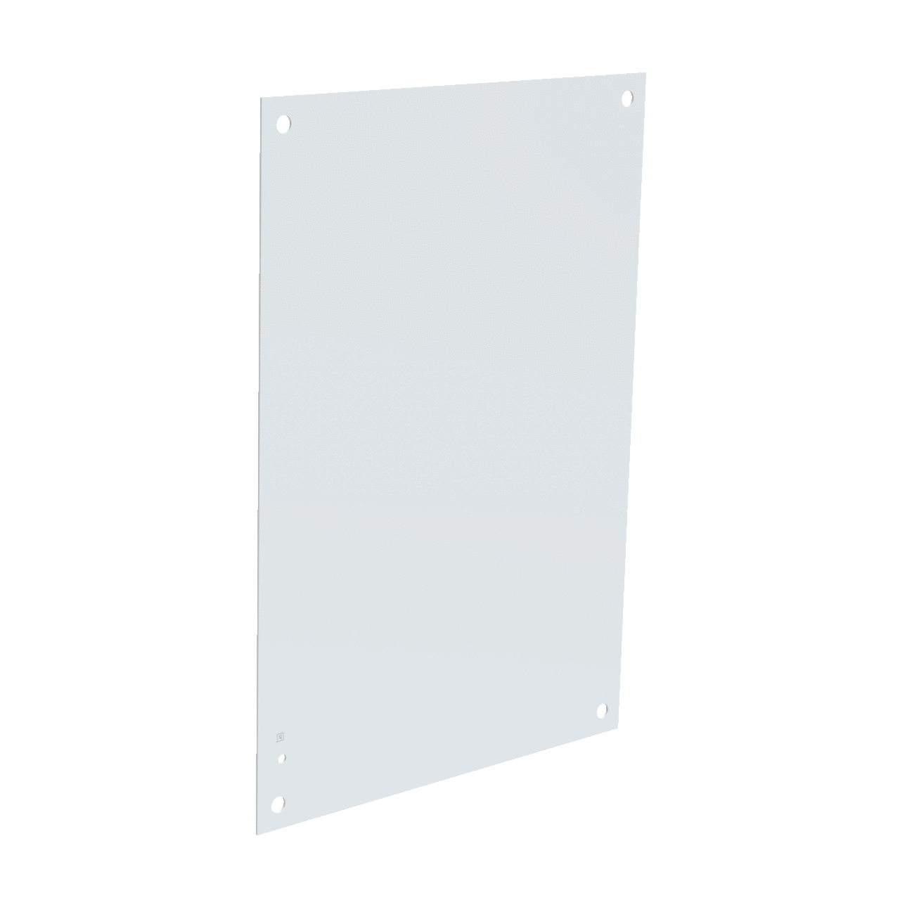 Panel for Medium Enclosure, Type 1, fits 30x30, White, Steel