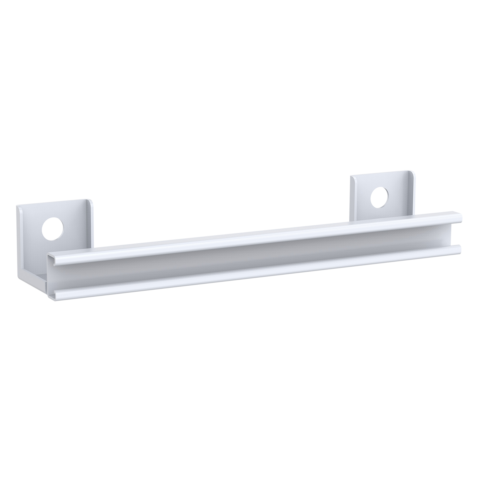 Terminal Block Bracket Kit, fits 30.00, 3 Brackets, White, Steel