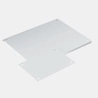 Panel for Type 3R, 4, 4X, 12 and 13 Enclosure, fits 30x30, White, Steel
