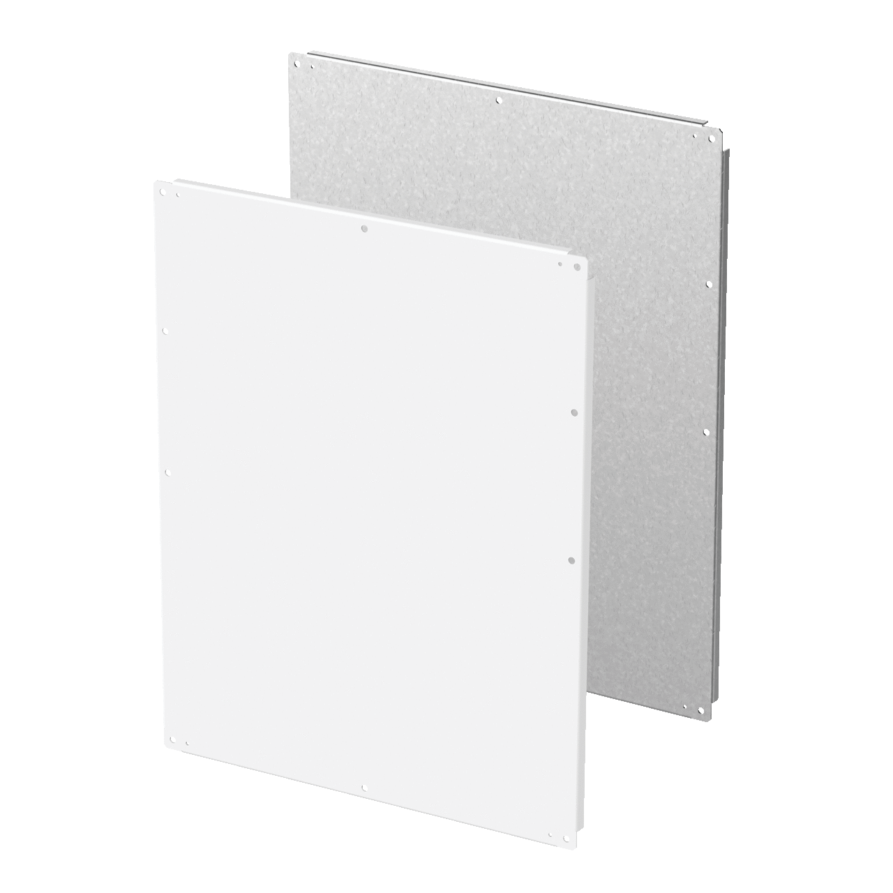 Panels for A26 Low-Profile Type 12 Disconnect Enclosures, 54.88x72.00, White