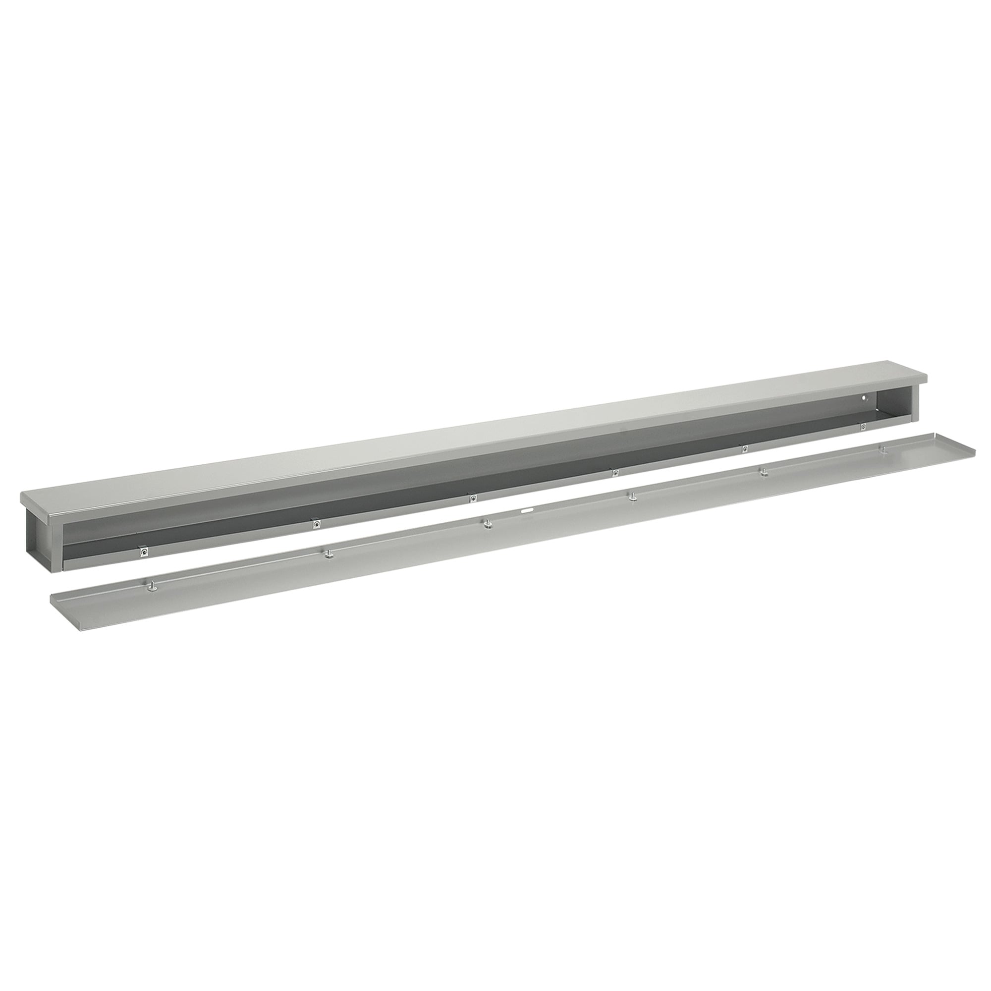 Wiring Trough NEMA Type 3R, 6.00x6.00x48.00, Gray, Steel