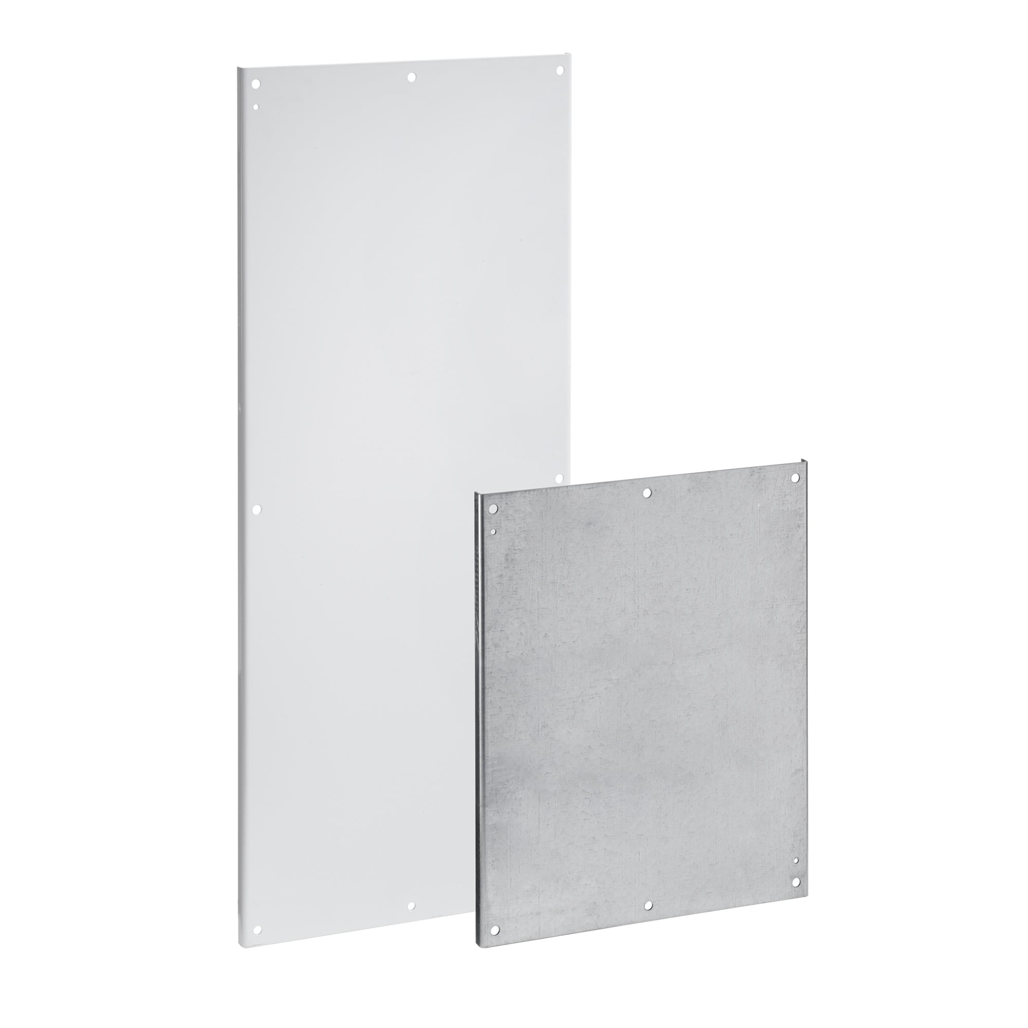 Panel for Free-Stand with Mounting Channel Half-Length, fits 72x30, White, Steel