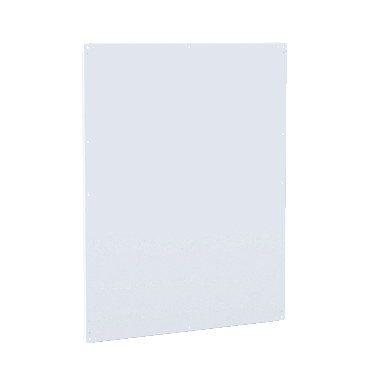 Panel for Free-Stand with Mounting Stud, fits 72x66 2-Bay, White, Steel