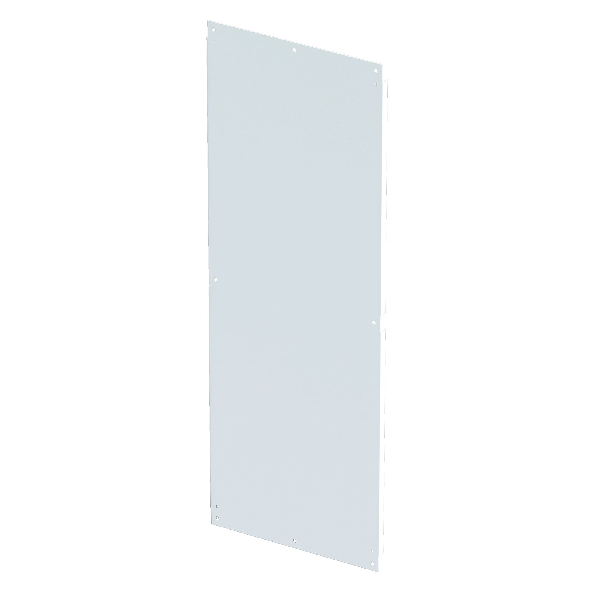 Side-Mounted Panel for Freestand with Mounting Channel, fits A=72 60x14, White, Steel