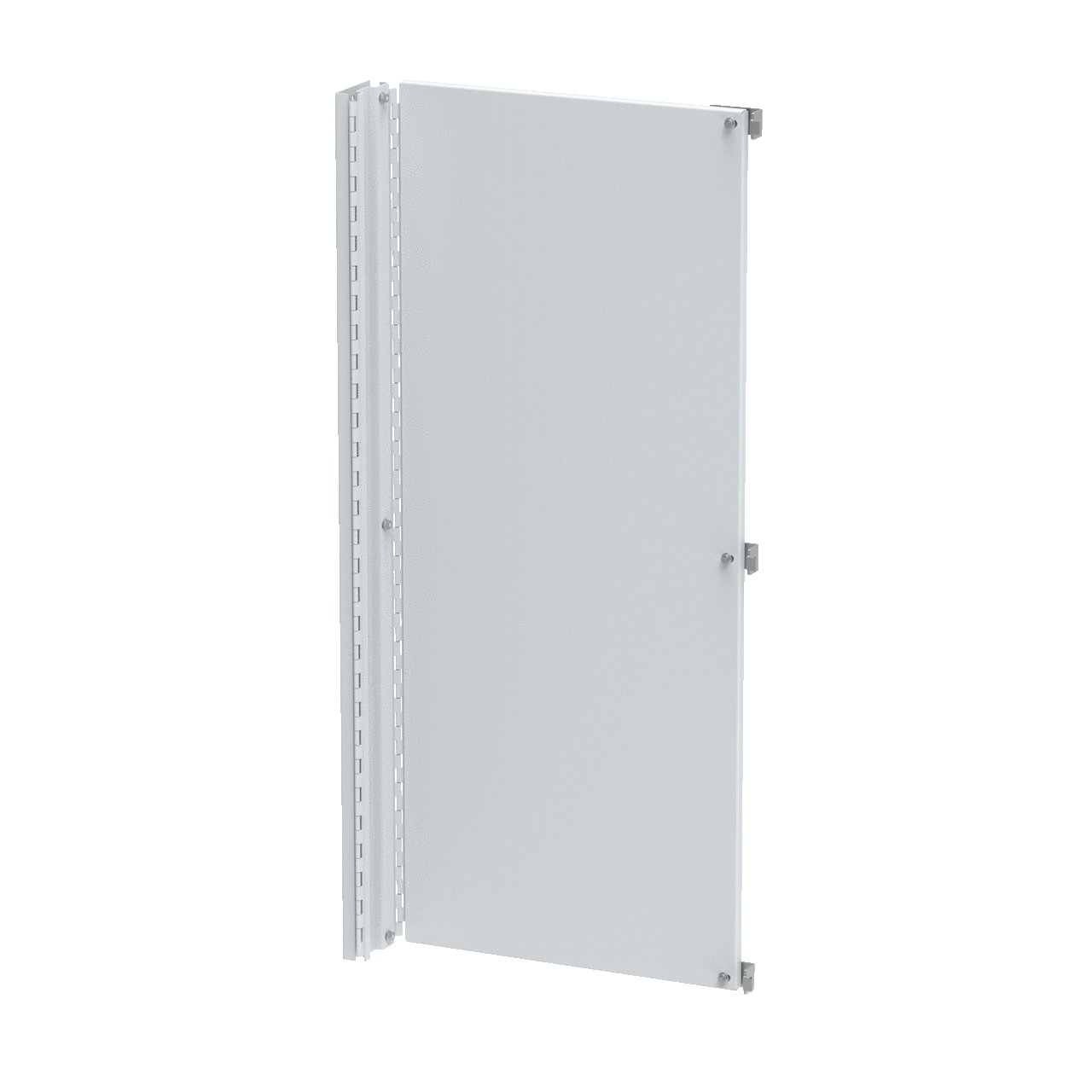 Swing-Out Panel for Free-Stand with Mounting Channel, Full, fits 72x36, White