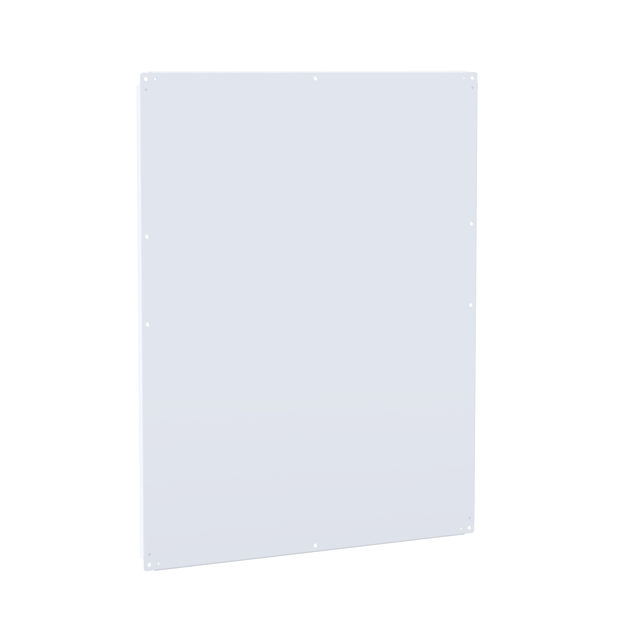 Panel for Free-Stand with Mounting Stud, fits 90x78 2-Bay, White, Steel