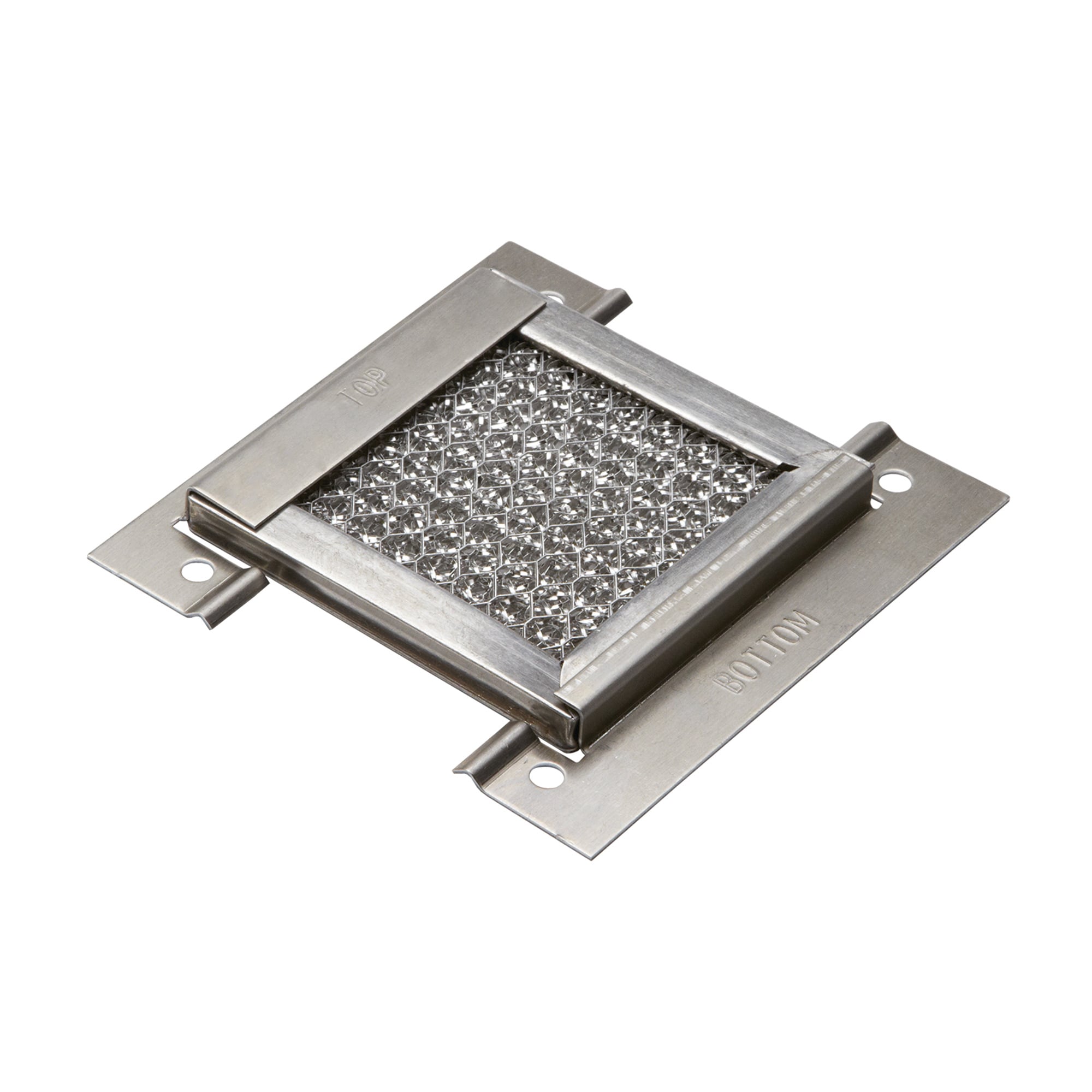Louver Plate Kit Filters, fits AVK43 Louver Kit, Mill, Aluminum