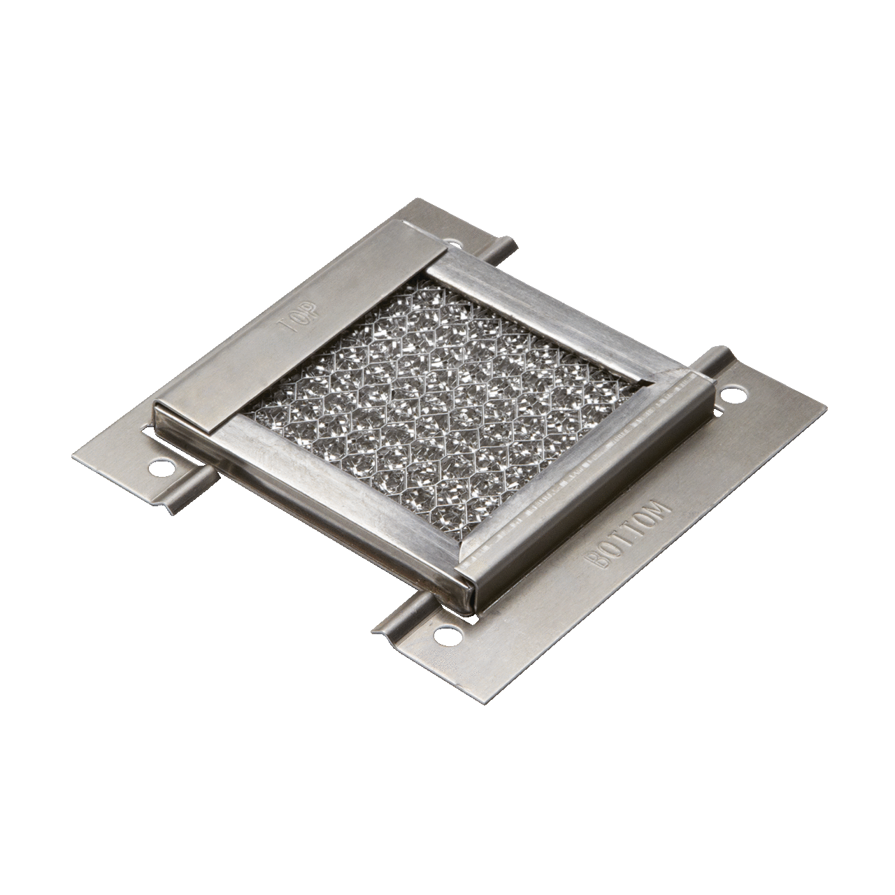 Louver Plate Kit Filters, fits AVK86 Louver Kit, Mill, Aluminum