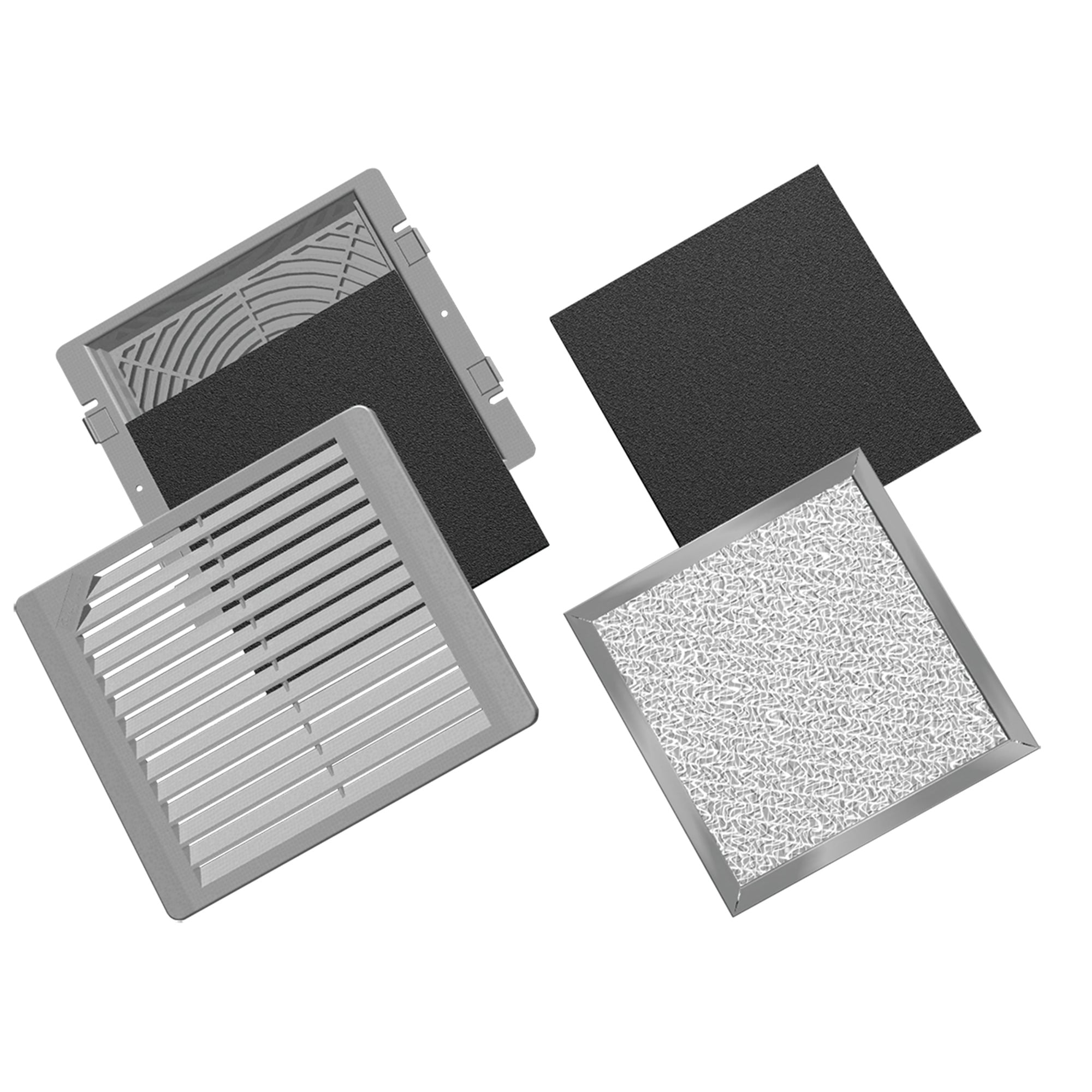 TFP Replacement Filter for TFP10 Fan Quantity 5, 10-inch, Aluminum