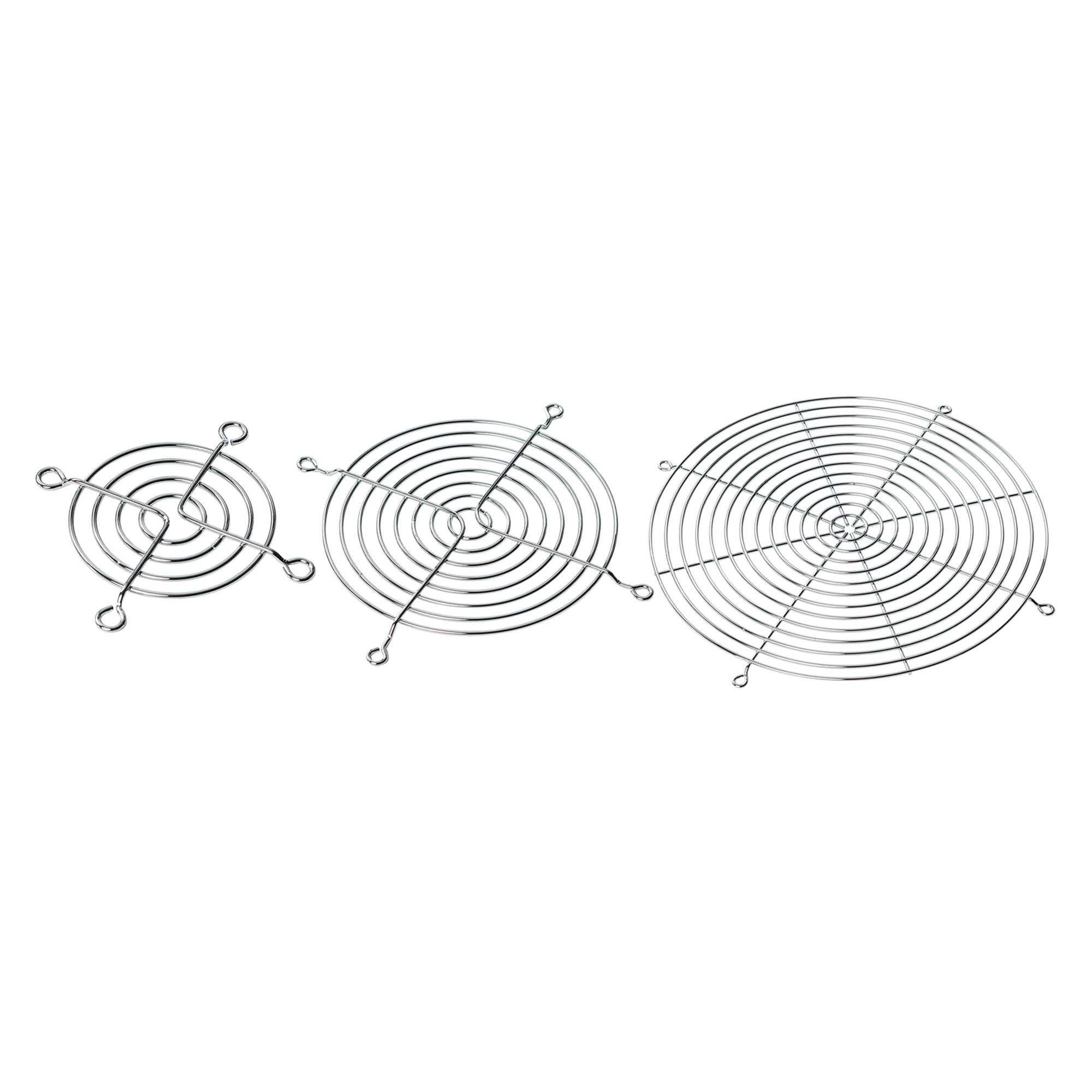 Finger Guard fits 10-inch Compact Axial Fan, 9.00x9.00x.12, Chrome Plated, Steel