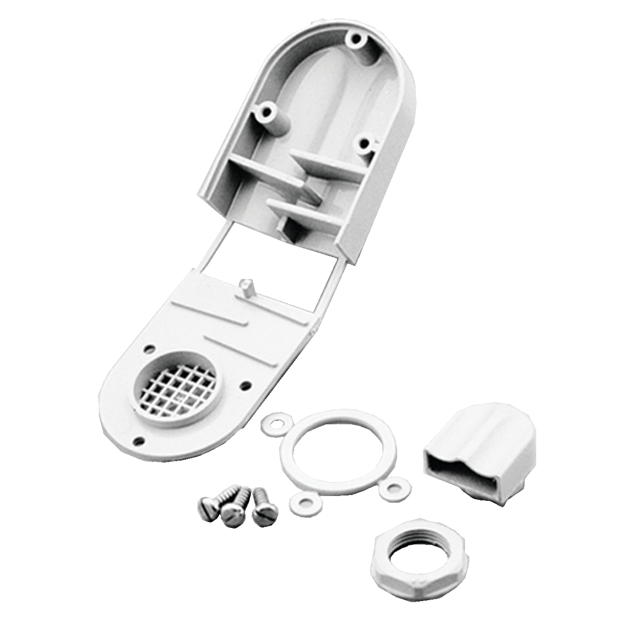 Small Ventilator, 1.08x.90x.87, Gray, Plastic