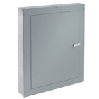 Telephone Cabinet Surface-Mount Type 1, 24.00x24.00x4.00, Gray, Steel
