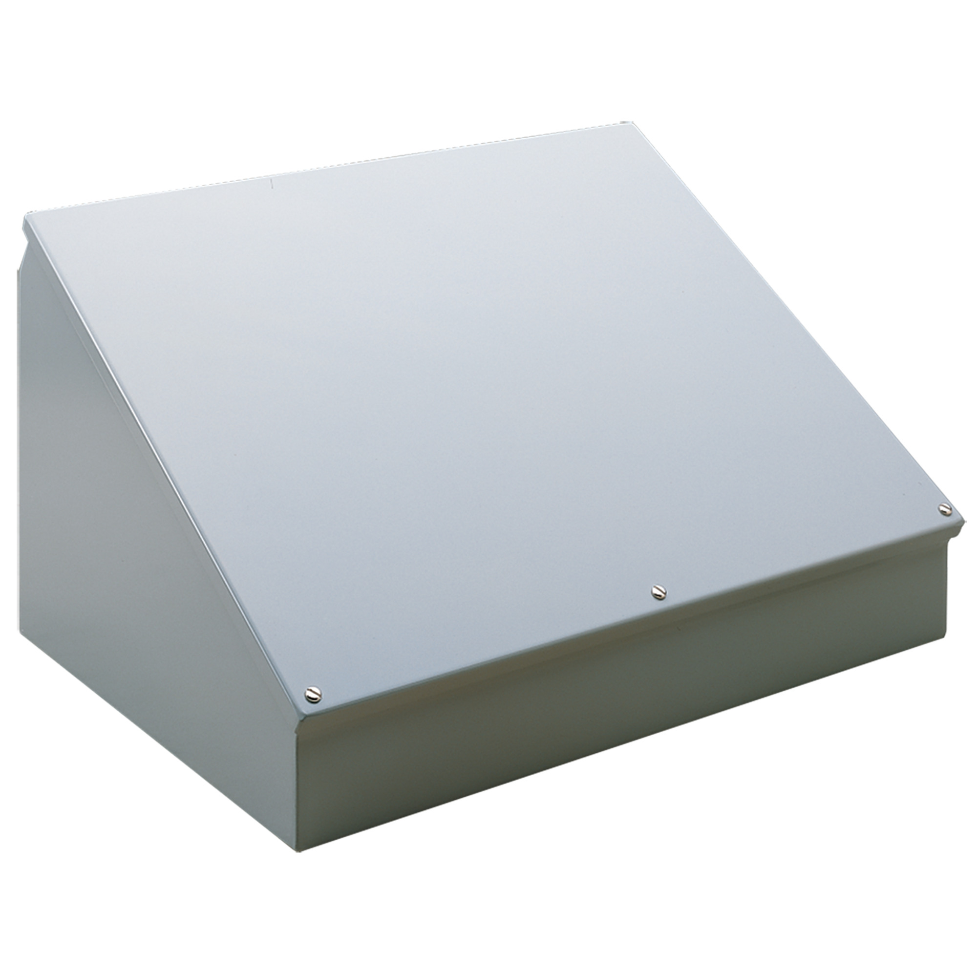 Consolet Enclosure Type 12, 12.00x20.00x9.09, Gray ANSI 61, Mild Steel