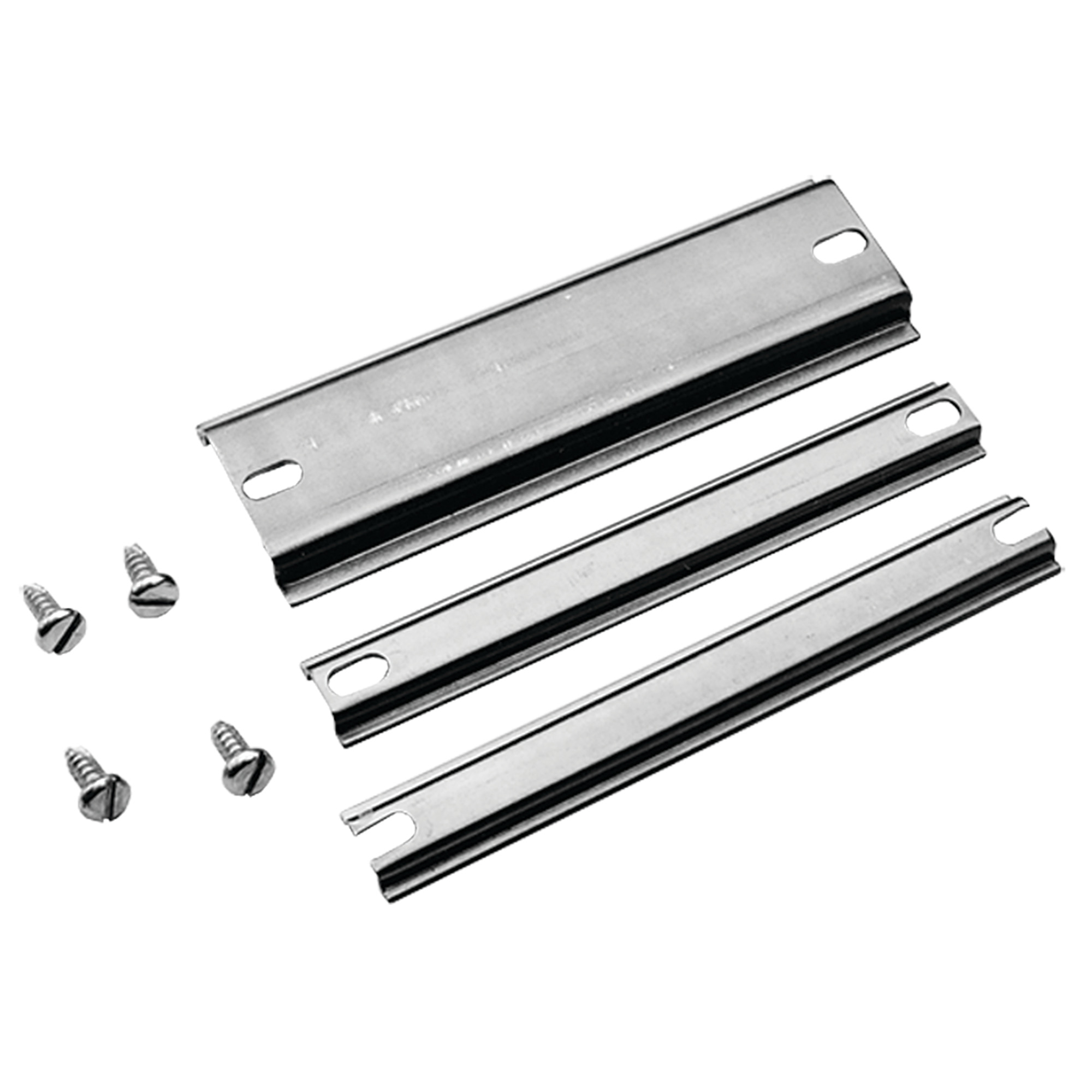 Compact DIN Type Rails, fits L=160mm, Steel