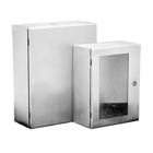 Wall-Mount Type 4X Enclosure, Bulletin CWS (Stainless Steel CONCEPT Enclosures - 316 Stainless Steel CONCEPT Single Door Wall-Mount Enclosures), Size/Dims: 36.00x36.00x12.00, Material: SS Type 316L, Finish: