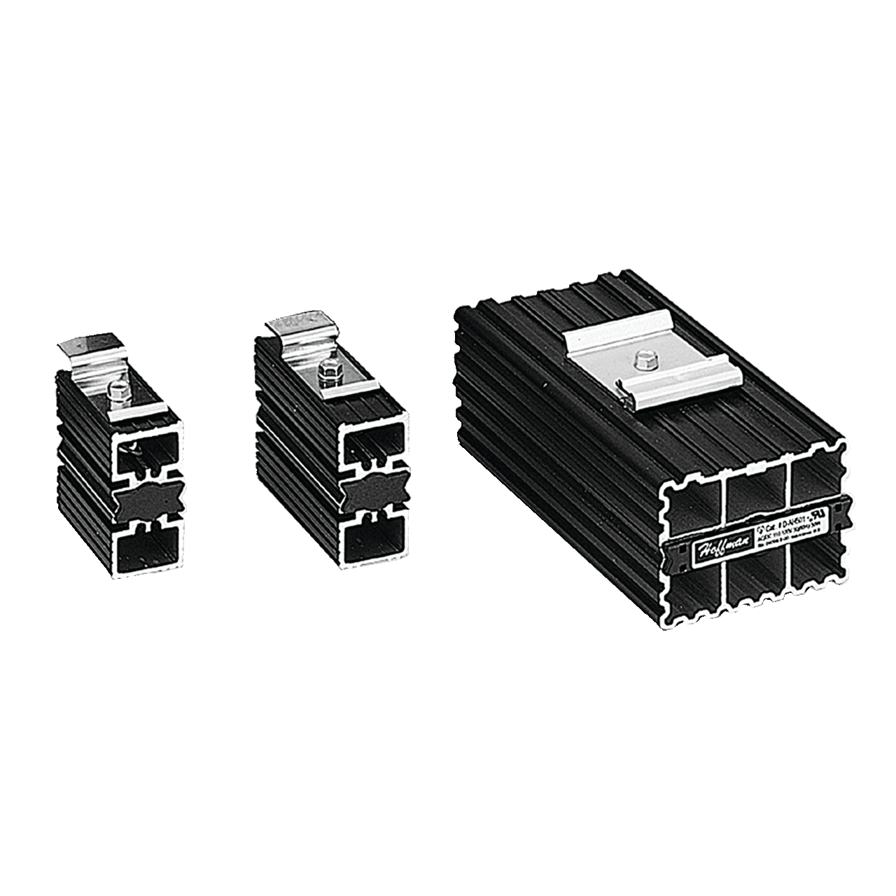 Semiconductor Heater, 110/120V AC/DC 10W, Black Anodized, Aluminum
