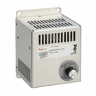 Electric Heater, 115VAC 200W, 5.50x4.00x4.00 inch, Brushed, Aluminum