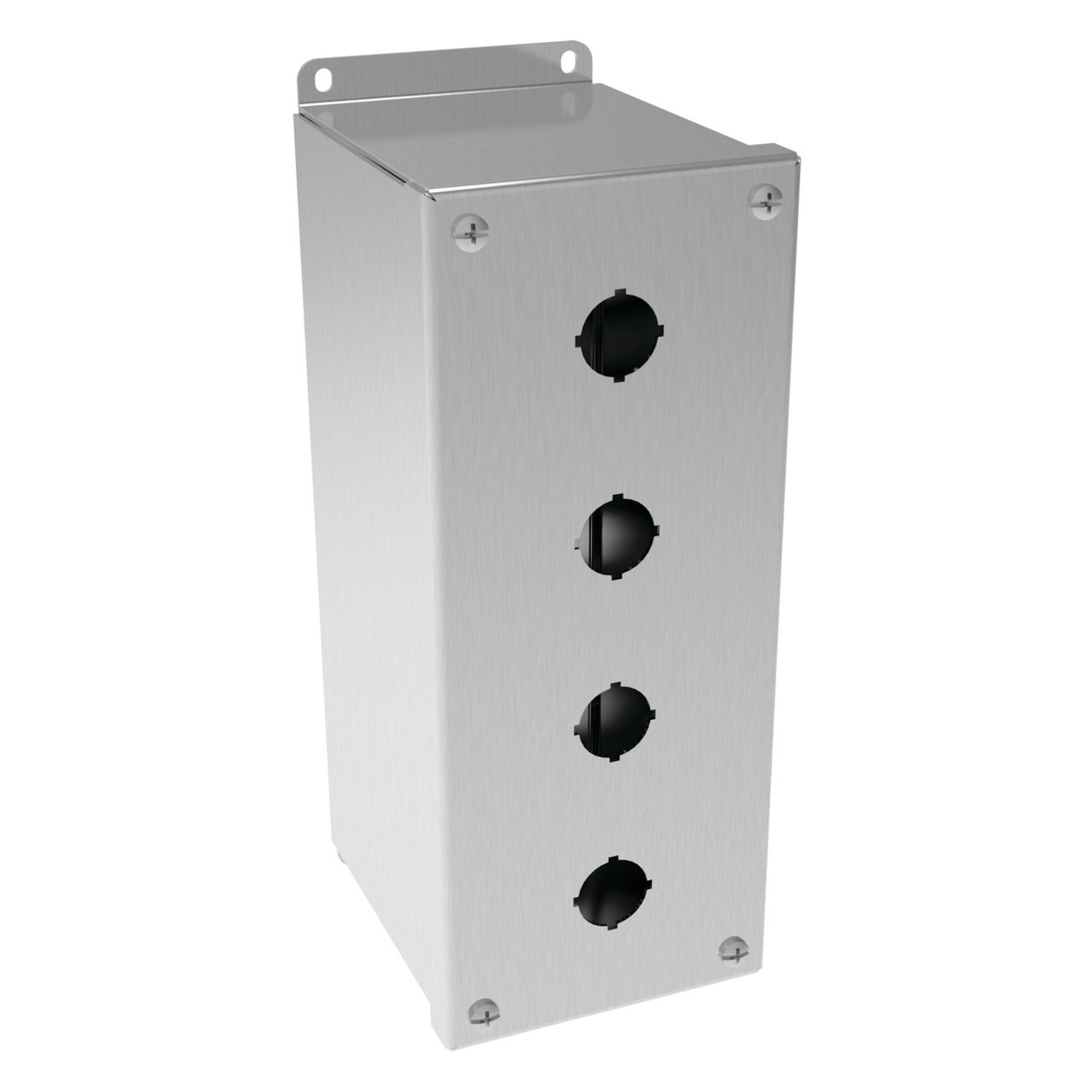 Extra-Deep Pushbutton Screw Cover Type 4X, 4PBx22.5mm, SS304