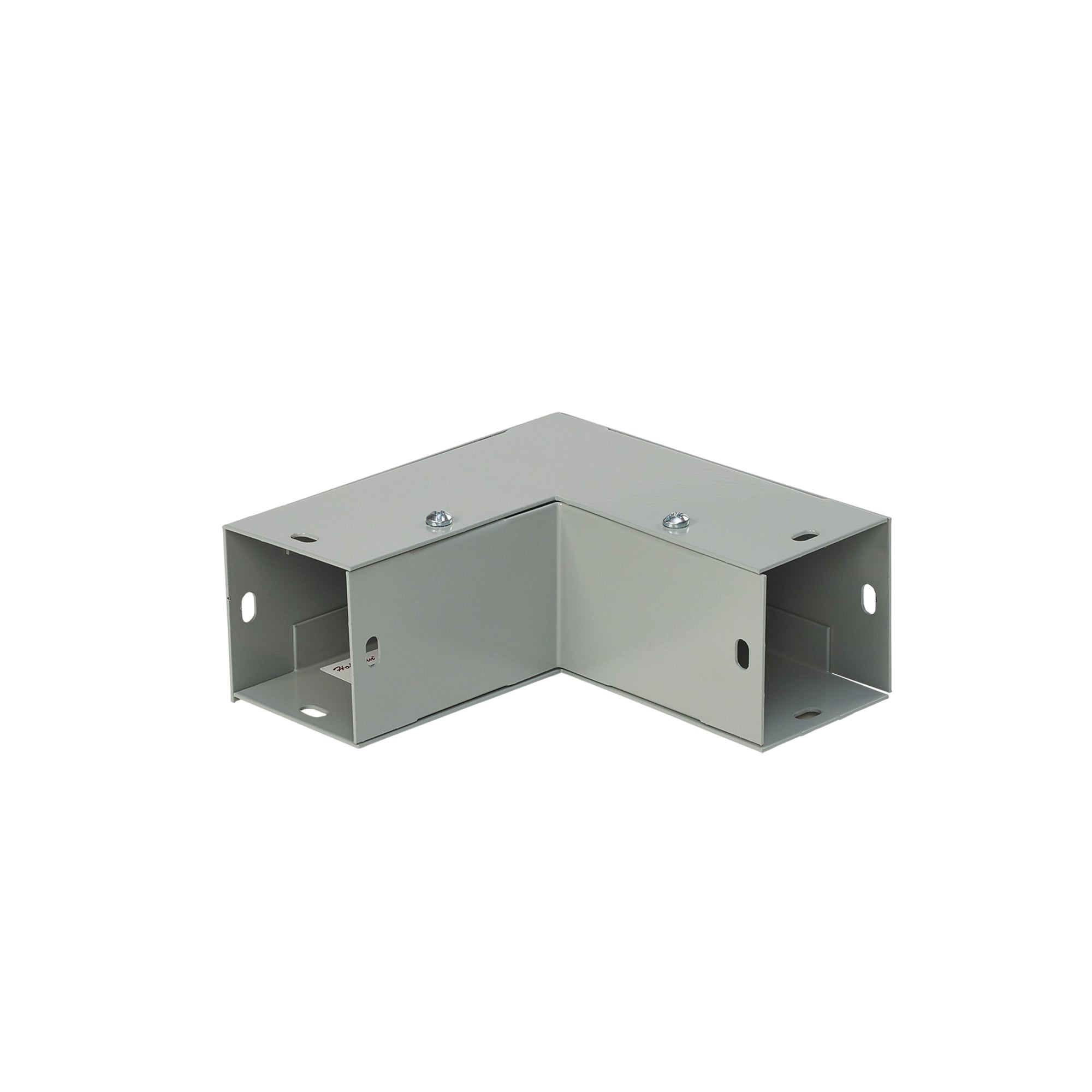 Elbow 90-Degree Outside Opening, fits 10.00x10.00, Gray, Steel