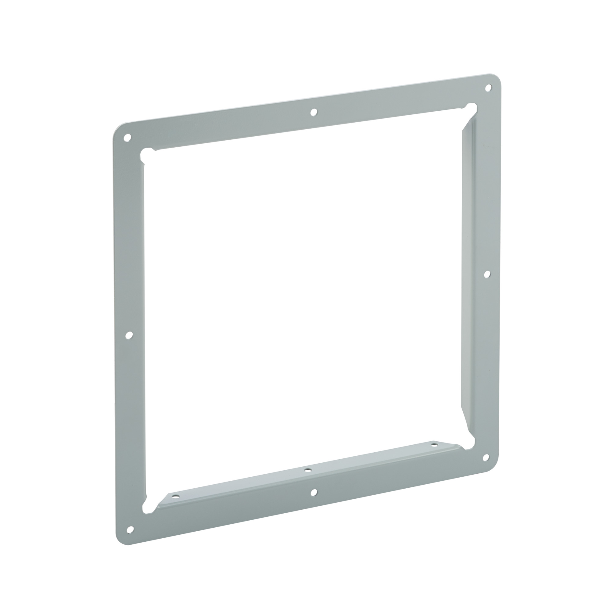 Panel Adapter LayIn Painted Wireway, 10.00x10.00, Gray, Mild Steel