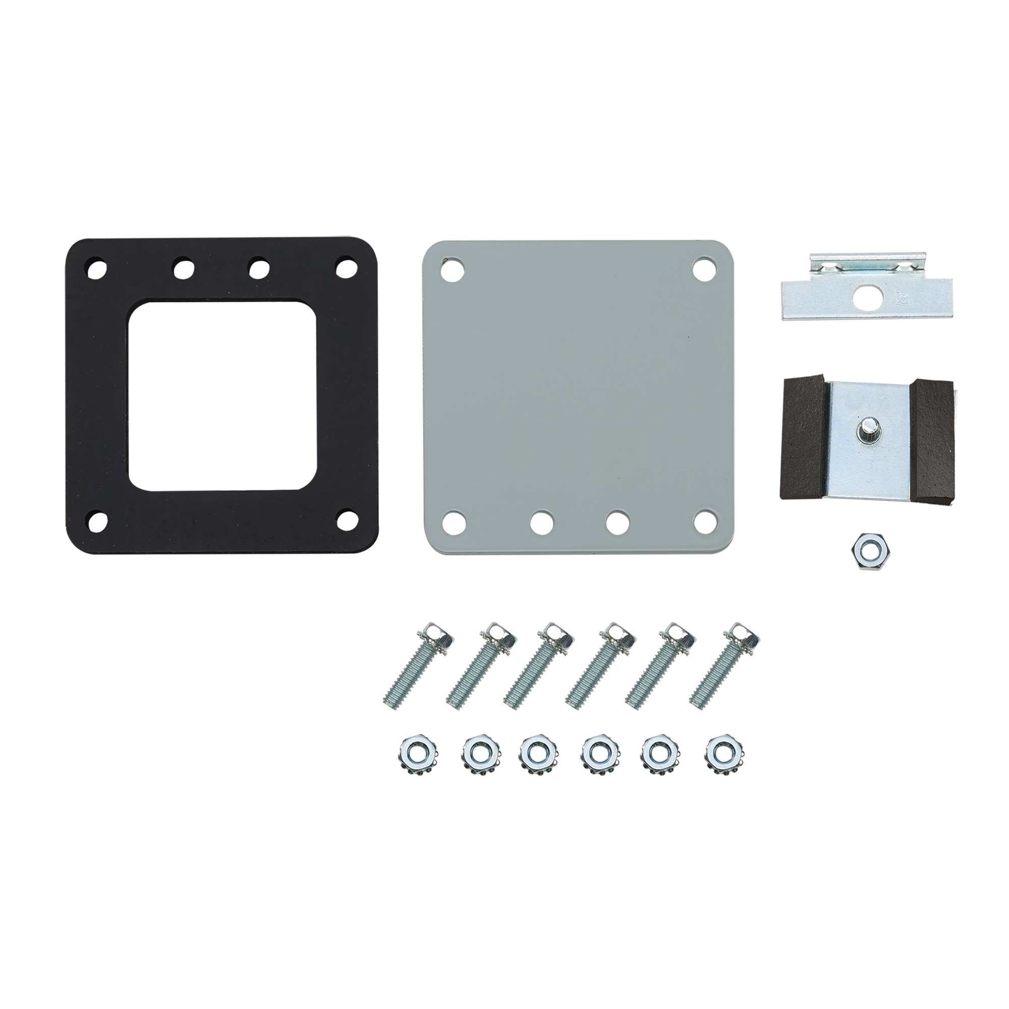 Closure Plate Hinged-Cover Lay-in Wireway, 12.00x6.00, Gray, Mild Steel