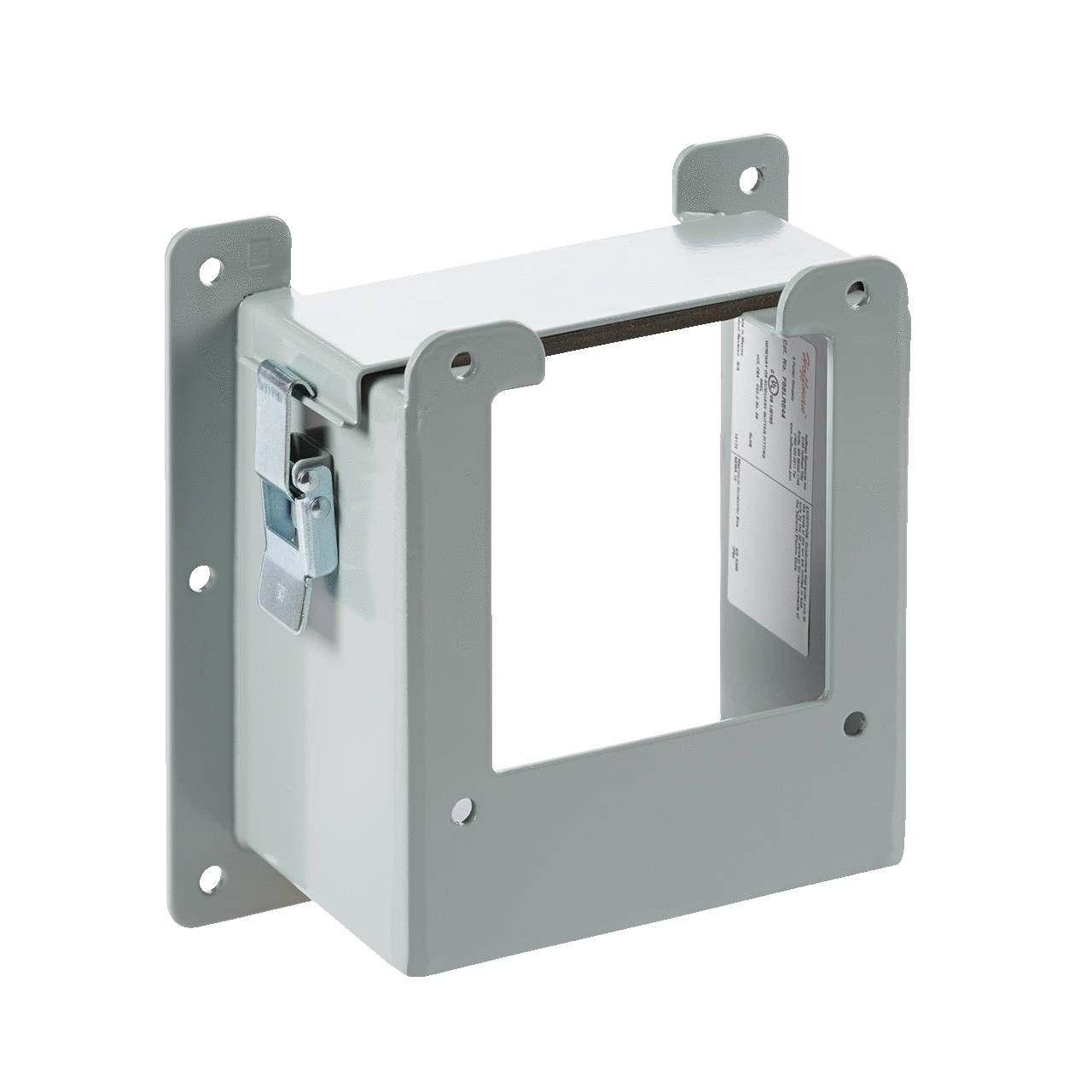 Reducer Lay-in Hinged Cover, 12x6 to 4x4, Gray, Steel