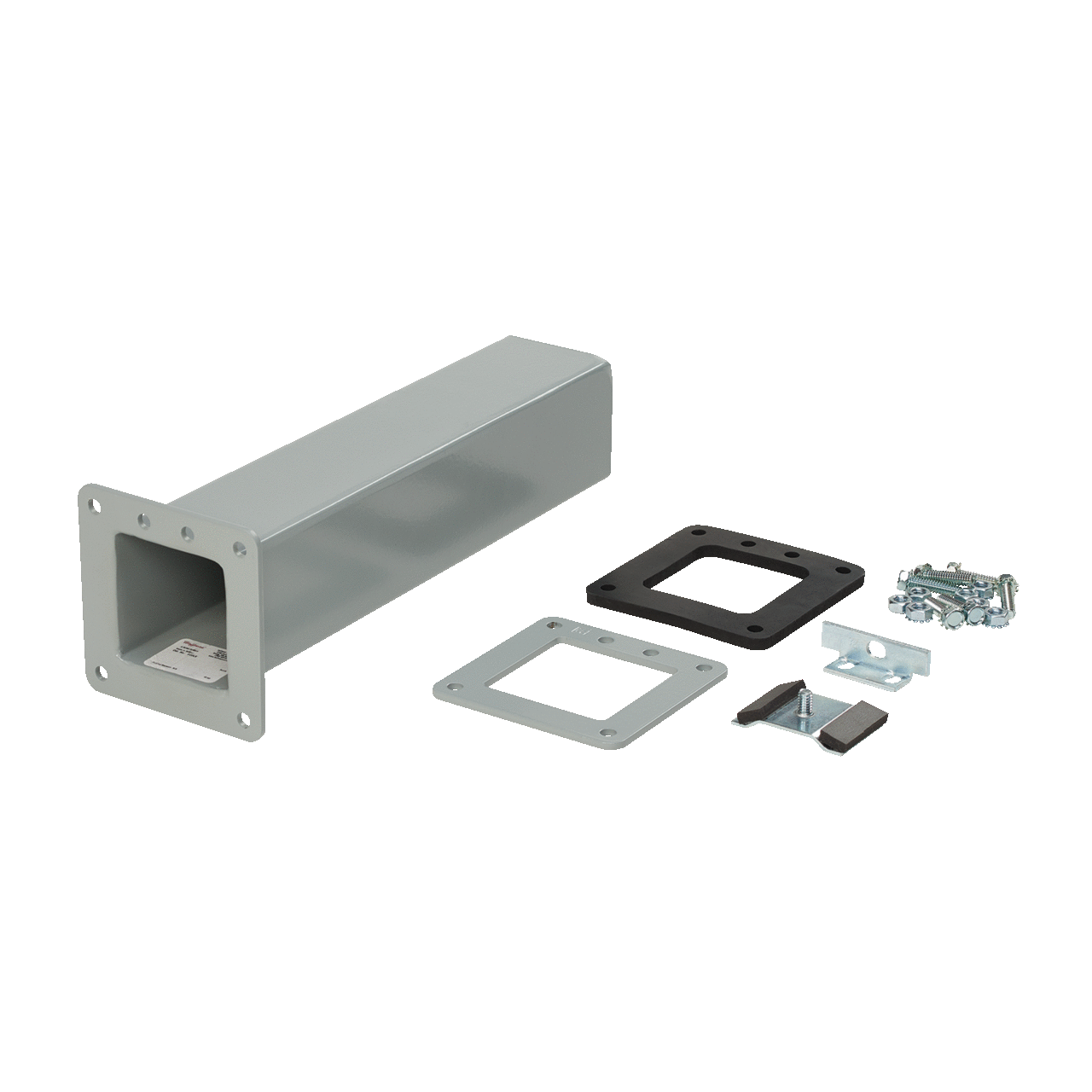 Cutoff Fitting Non-Lay-in, 12.00x6.00, Gray, Steel