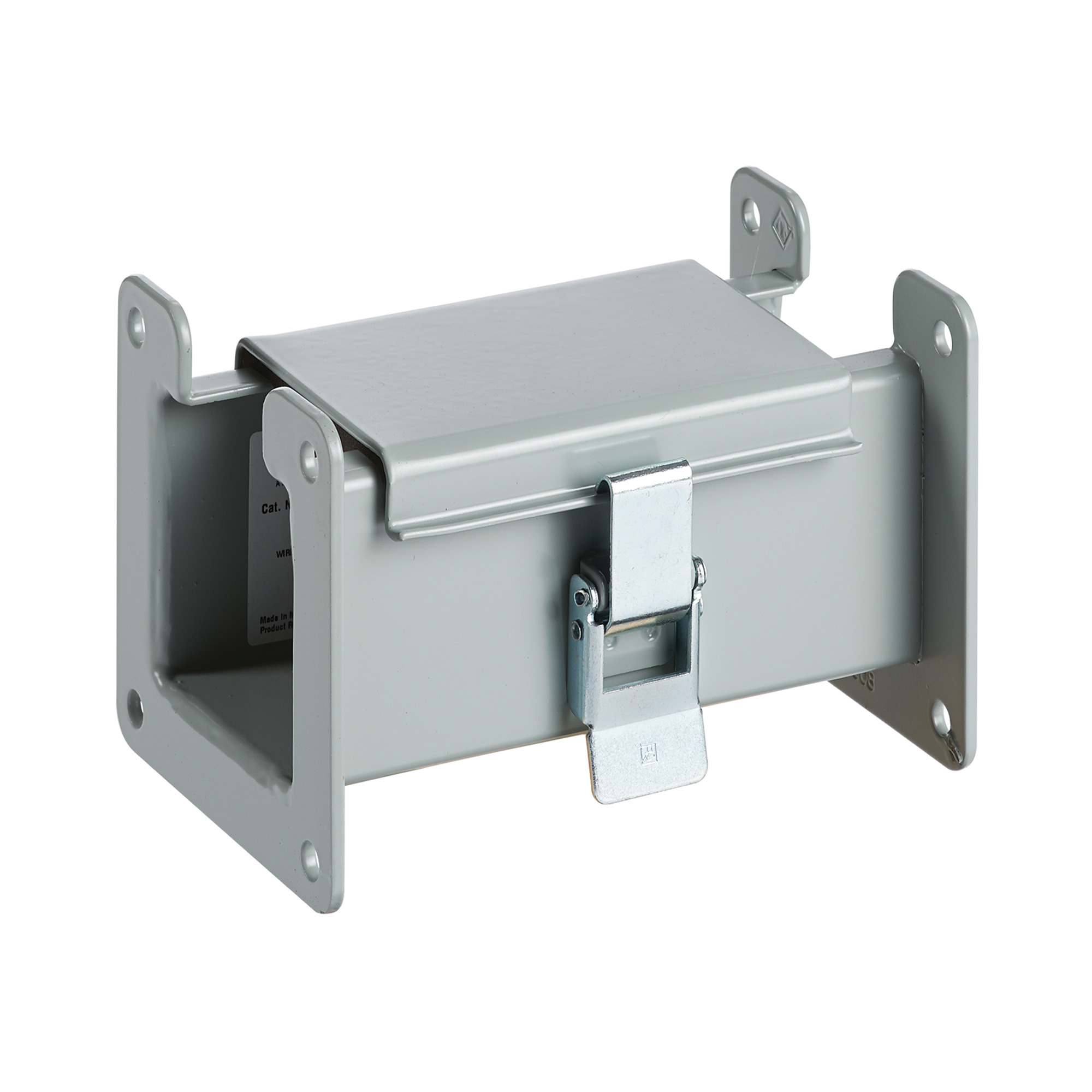 Straight Section Lay-in Hinged-Cover Type 12, 2.50x2.50x6.00, Gray, Steel