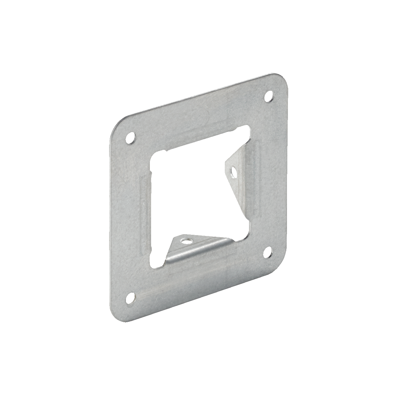 Panel Adapter LayIn Wireway, 4.00x4.00, Galvanized, Mild Steel