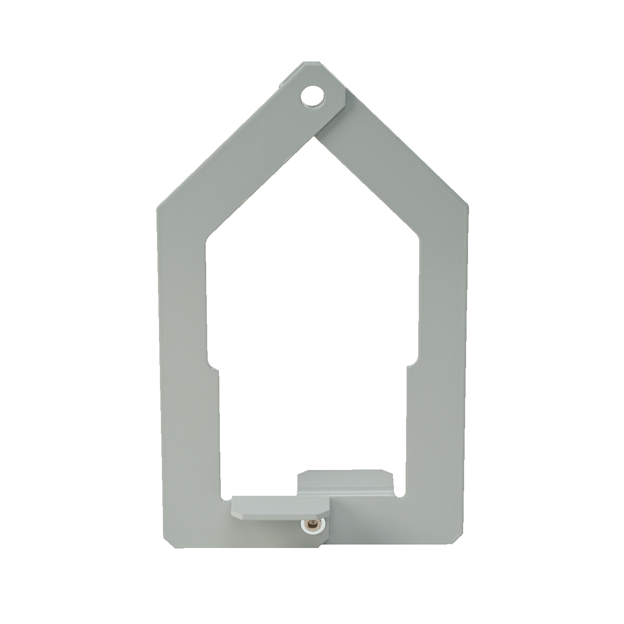 Wireway Hanger, fits 4.00x4.00, Gray, Steel